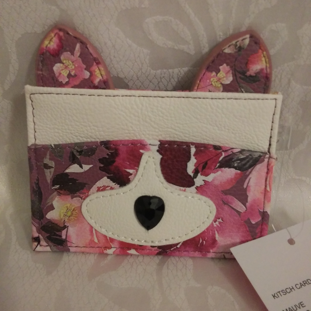 Betsey Johnson Kitsch Card Case